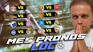 PRONOSTICS LIGUE DES CHAMPIONS  LENS  ARSENAL  NAPLES  REAL MADRID  INTER  BENFICA [upl. by Meid150]