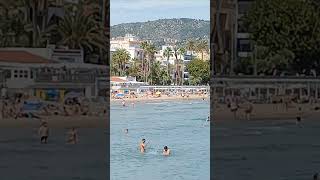 SITGES BEACH BARCELONA CATALONIA SPAIN [upl. by Eiramac]