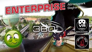 360° Enterprise Attractiepark Slagharen 360 Video  Schwarzkopf Enterprise VR Google Cardboard POV [upl. by Tilagram565]