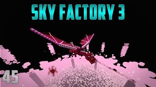 Sky Factory EP45 Draconic Infusion Upgrades  Chaos Dragon Fight [upl. by Clarie]