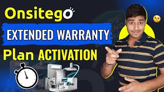 Onsitego Extended Warranty Activation  How to Activate Onsitego Extended Warranty  Onsitego [upl. by Eesdnil692]