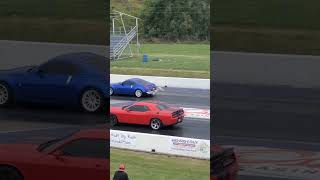 Turbo 350z Vs Challenger [upl. by Yate242]