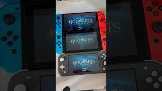 Hogwart Legacy  Switch Lite vs Standard vs Oled  Speed Test gaming switch [upl. by Afatsom419]