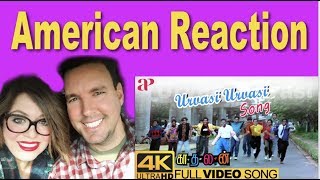 Urvasi Urvasi Song Reaction  AR Rahman  American Reaction [upl. by Gerti]