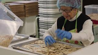 Trappistine Cistercian Nuns OCSO 8648 Sonoita AZ Santa Rita Abbey Making altar bread [upl. by Atkinson]