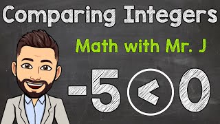 Comparing Integers  How to Compare Positive and Negative Integers [upl. by Naujad]