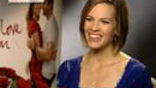 Hilary Swank  PS I Love You interview [upl. by Laram]