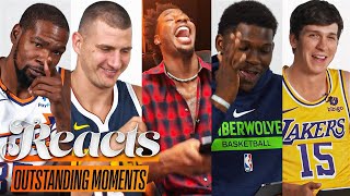 NBA Players amp Legends React To MEMORABLE Career Moments 👀 [upl. by Giuliana]