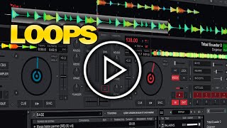 ✅ LOOP EN VIRTUAL DJ 2024  Como usarlo [upl. by Akkeber]