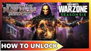 How to Unlock the Disciple of Mayhem Ultra Skin Operator Bundle from Call of Duty Warzone Season 6 [upl. by Belita]