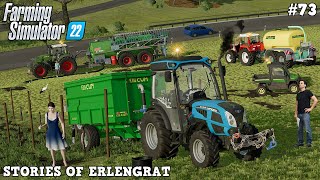 Spreading SLURRY at STEEP SLOPE VINEYARD 💩🍇😱⛰️  MAP  FS22  Timelapse ZAHL [upl. by Meerek]