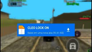 CLEO LOCKON PARA SAMP PEGANDO EM TODOS APK SAMP [upl. by Assirialc]