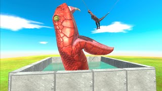 Who is Lighter  Dinosaurs or Animals  Animal Revolt Battle Simulator [upl. by Nysila848]