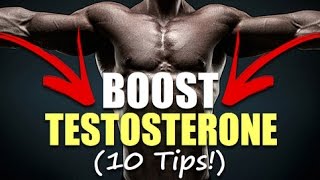 10 Simple Ways To Increase Testosterone Levels Naturally [upl. by Ekud]