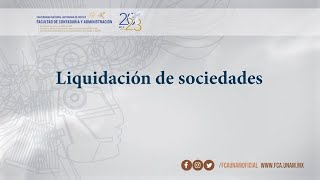 Liquidación de sociedades  30 AGO 23  Consultorio Fiscal [upl. by Alvita380]