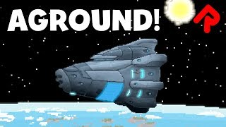 AGROUND BLASTS OFF  Flying to other planets in 16 update  Aground gameplay S2 ep 1 [upl. by Lenora]