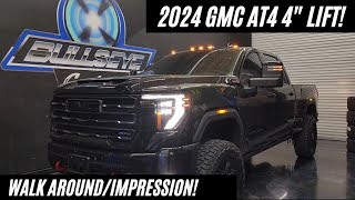 2024 GMC 2500 AT4  4quot LIFT on 37s [upl. by Ran]