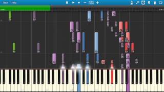 Edward Scissorhands Theme Piano Tutorial  Synthesia  How to play [upl. by Yursa674]