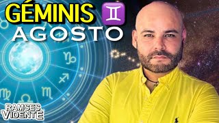 Géminis ♊️ agosto Ramsesvidente geminis agosto horoscopomensual ramsesvidente [upl. by Egidius]