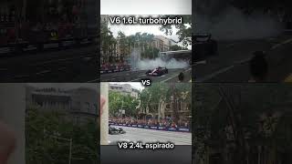 V6 vs V8 f1 formula1 [upl. by Ycnan]