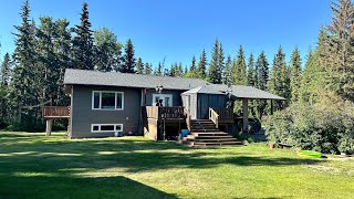 House on 5 Acres For Sale in Vanderhoof BC MLS R2903520 549000 [upl. by Ybab378]