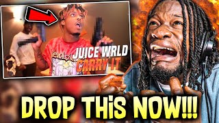 THE HARDEST JUICE WRLD SONG IN A MINUTE quotCarry itquot REACTION [upl. by Azeret708]