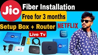 Jio Fiber Setup box Installation  Jio Fiber Postpaid  Jio Fiber Pune  Jio Fiber Plans 2023 [upl. by Ennairrac]