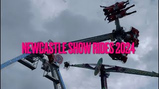 Newcastle Show Rides 2024 [upl. by Ettereve617]