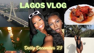 IM BAAAAACK LAGOS VLOG NIGHTLIFE BEACH PARTIES ASAKE CONCERT DETTY DECEMBER 23 [upl. by Hornstein]