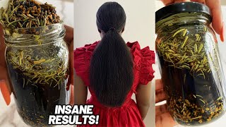 The Secret Powerful Hair Growth Oil that Grew our Hair to Waist Length😱🔥Insane Results [upl. by Smukler207]