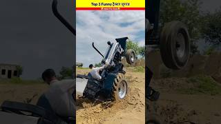 Top 3 ट्रैक्टर Jugaads of इंडिया 😱 Wait for end 🚜 shorts tractor [upl. by Beckie]