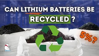 How can we recycle Lithium ion batteries [upl. by Aicylla]