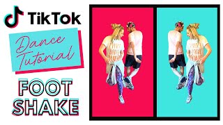 Foot Shake Tik Tok Dance Tutorial  Funky Moves [upl. by Imeaj]