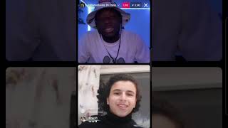 Alphonso Davies speaks German 🤣  Davies Instagram Live [upl. by Nibbs]