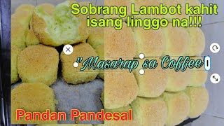 Pandan Pandesal Homemadefilipino bread soft and bouncy [upl. by Catherin66]