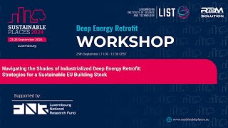 Workshop Industrialized deep energy retrofit [upl. by Keldon]