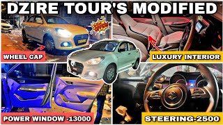 🤩2024 Dzire modification tour S👌with ₹70000Accessories 🤩 Accessories for 2024 Dzire with Prices [upl. by Farlay]