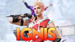 IGNIS CHARACTER ONLY CHALLENGE IN FREE FIRE  RJ ROCK [upl. by Aneehta]