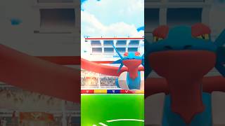 Mega Salamence SOLO Raid no weather boost pokemongo raid shorts short megasalamence megaraid [upl. by Hesper]