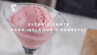 Estabilizantes para helados y sorbetes [upl. by Hairaza170]