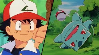 Bulbasaur joins Ash  Pokémon Indigo League  Official Clip [upl. by Moselle]