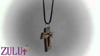 Cross Pendant The Christ Hand Carved From The Inside [upl. by Ailemor89]