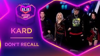 Dont Recall  KARD  MyLazada1111 [upl. by Einnoc]