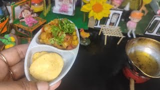 Miniature Chole Bhature RecipeAmritsari Pindi chole RecipeChole Masala Recipecholebhaturelovers [upl. by Aikit]