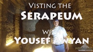 Visiting the Serapeum at Saqqara Egypt  incredible ancient megalithic site  Pukajay Productions [upl. by Ocin]