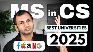 Masters in computer science  MS in CS  Best ROI universities in US for 2025 and beyond [upl. by Sirak618]