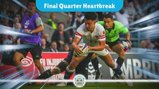 Heartbreak at Twickenham England Falls to New Zealand in LastMinute Drama [upl. by Ettelorahc304]