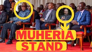 Bold Muheria Stand against Ruto Infront of Uhuru as Gachagua is Isolated Embu Catholic Event [upl. by Hum]