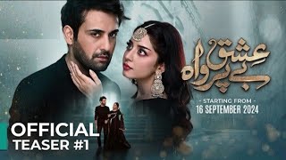 Ishq Beparwah  Teaser 01  Alizeh Shah amp Affan Waheed  Drama Voice Over [upl. by Najram820]