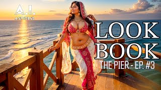 4K Look book Model video Fun by the Sea Pier Ep 3 [upl. by Aleekahs824]